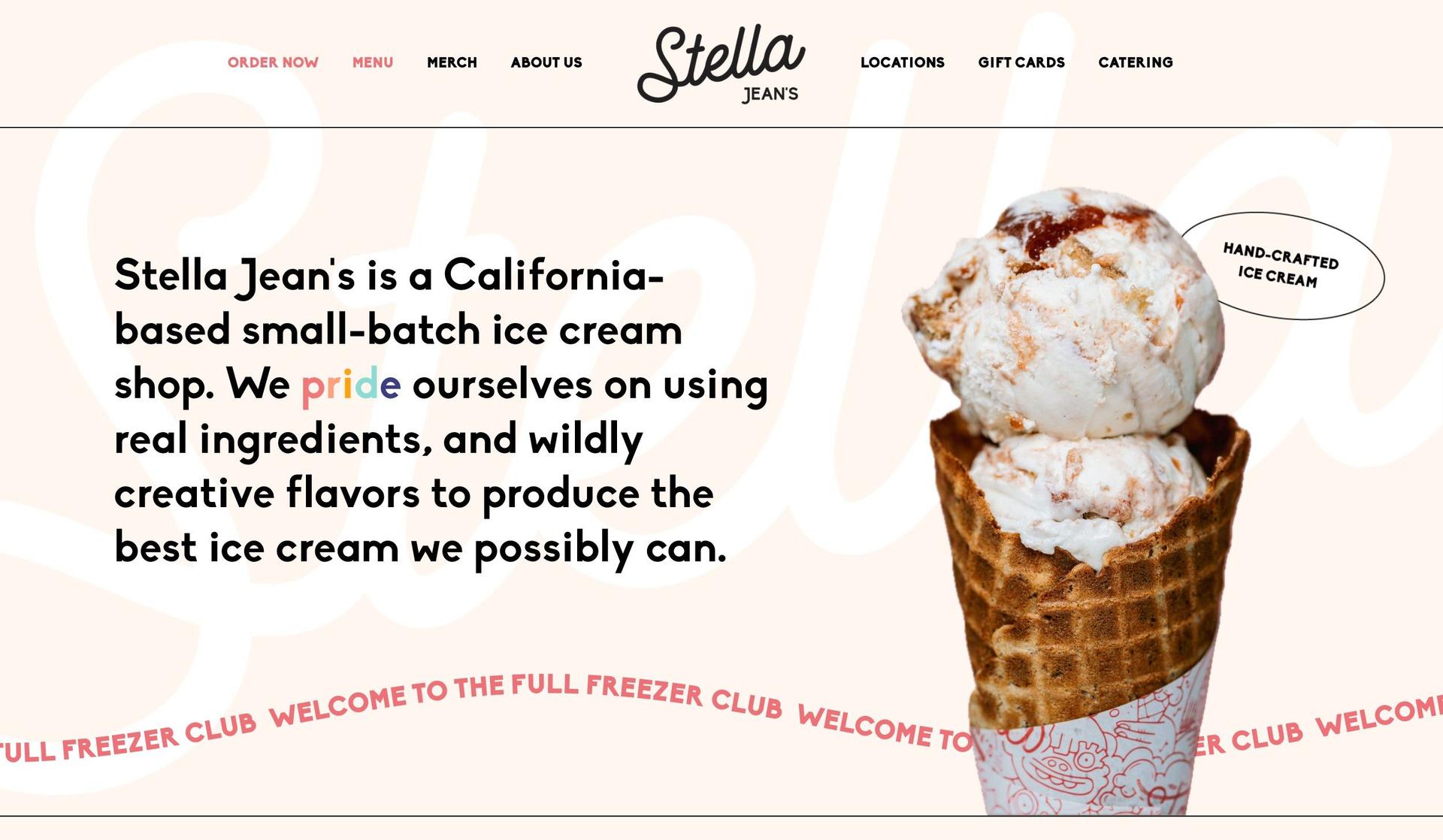 Stella Jean's-ice cream websites