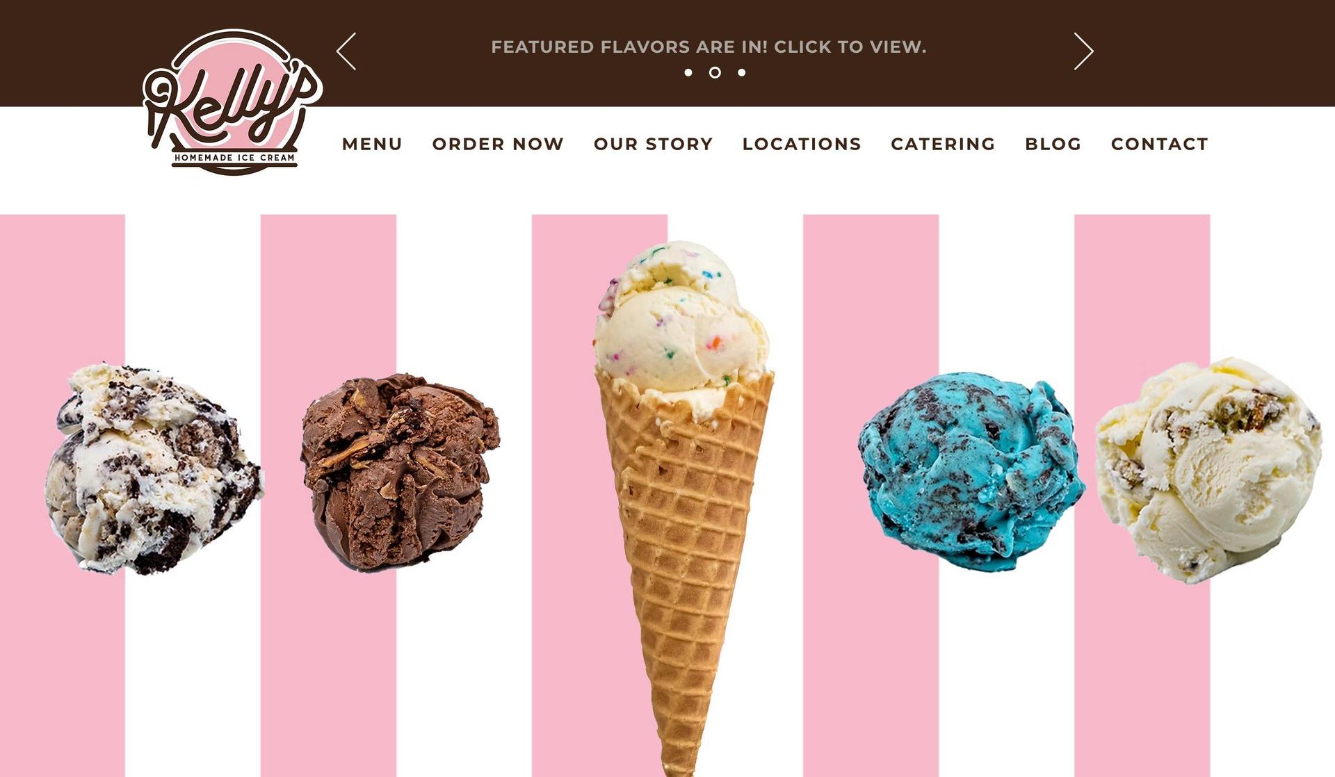 Kelly's Homemade Ice Cream-ice cream websites