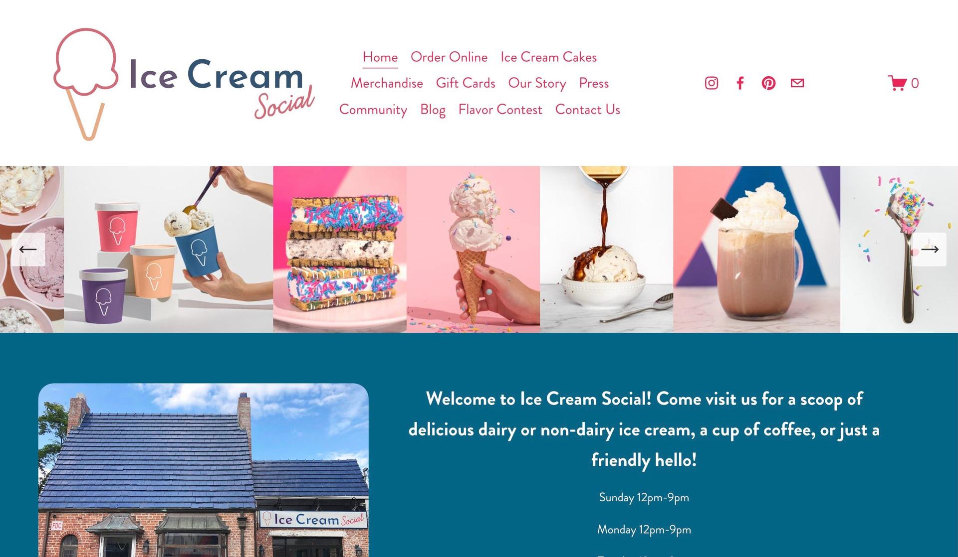 Ice Cream Social-ice cream websites