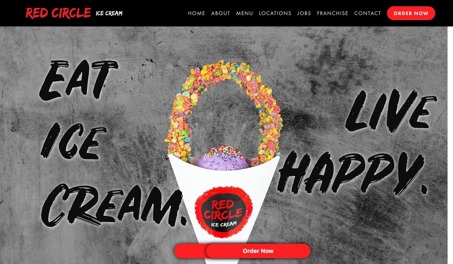 Red Circle Franchising-ice cream websites