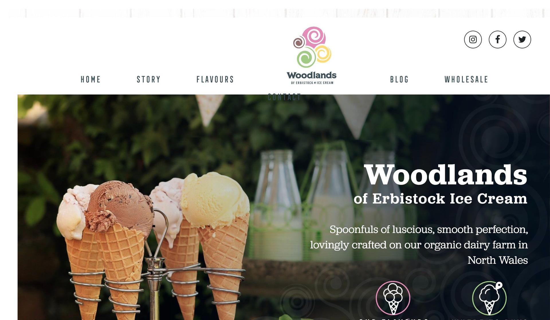 Woodlands Ice Cream-ice cream websites