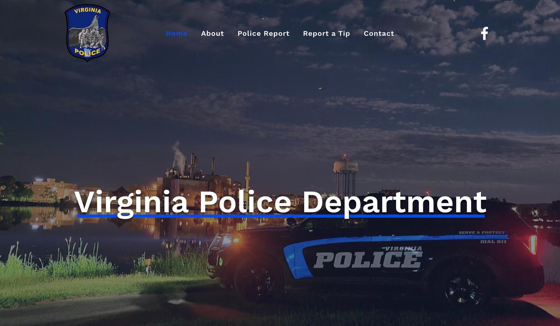 Virginia PD-police websites