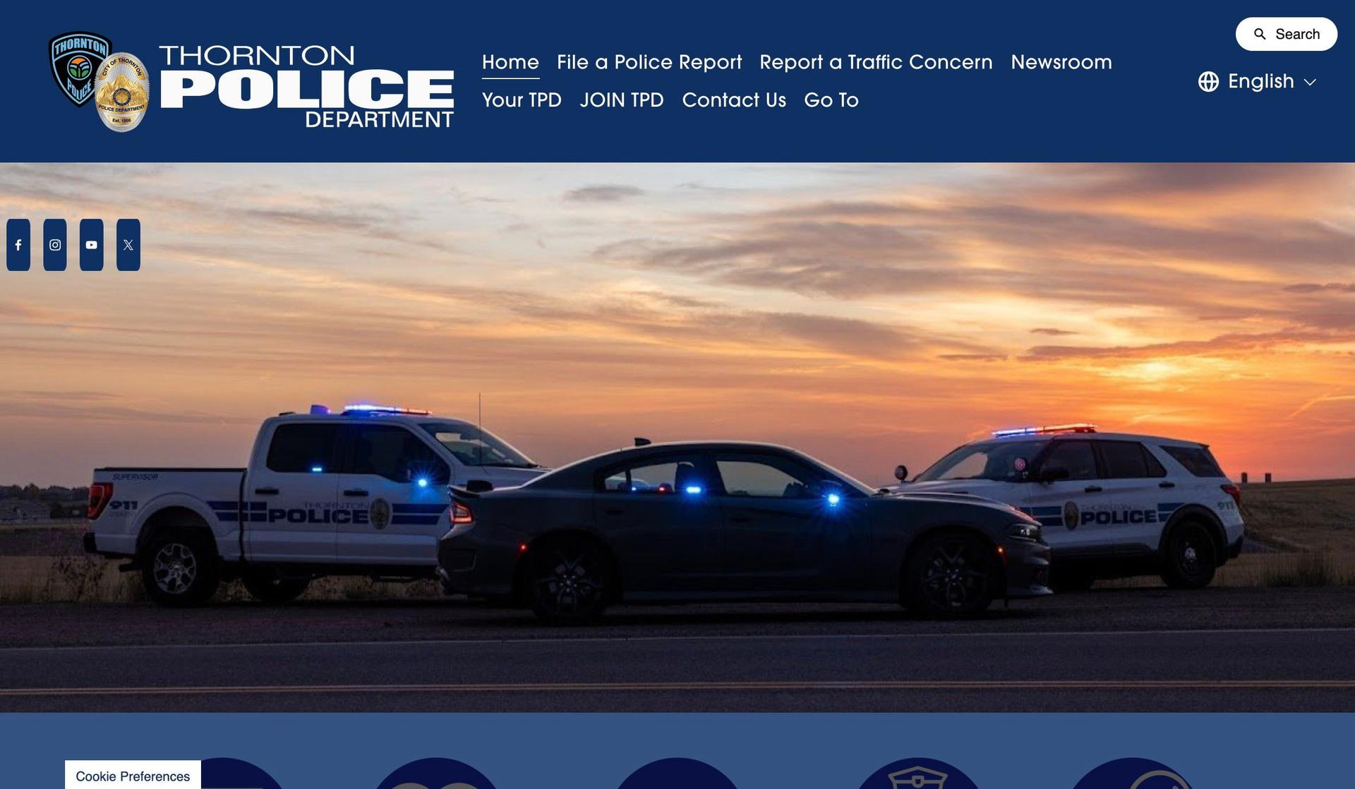 Thornton PD-police websites