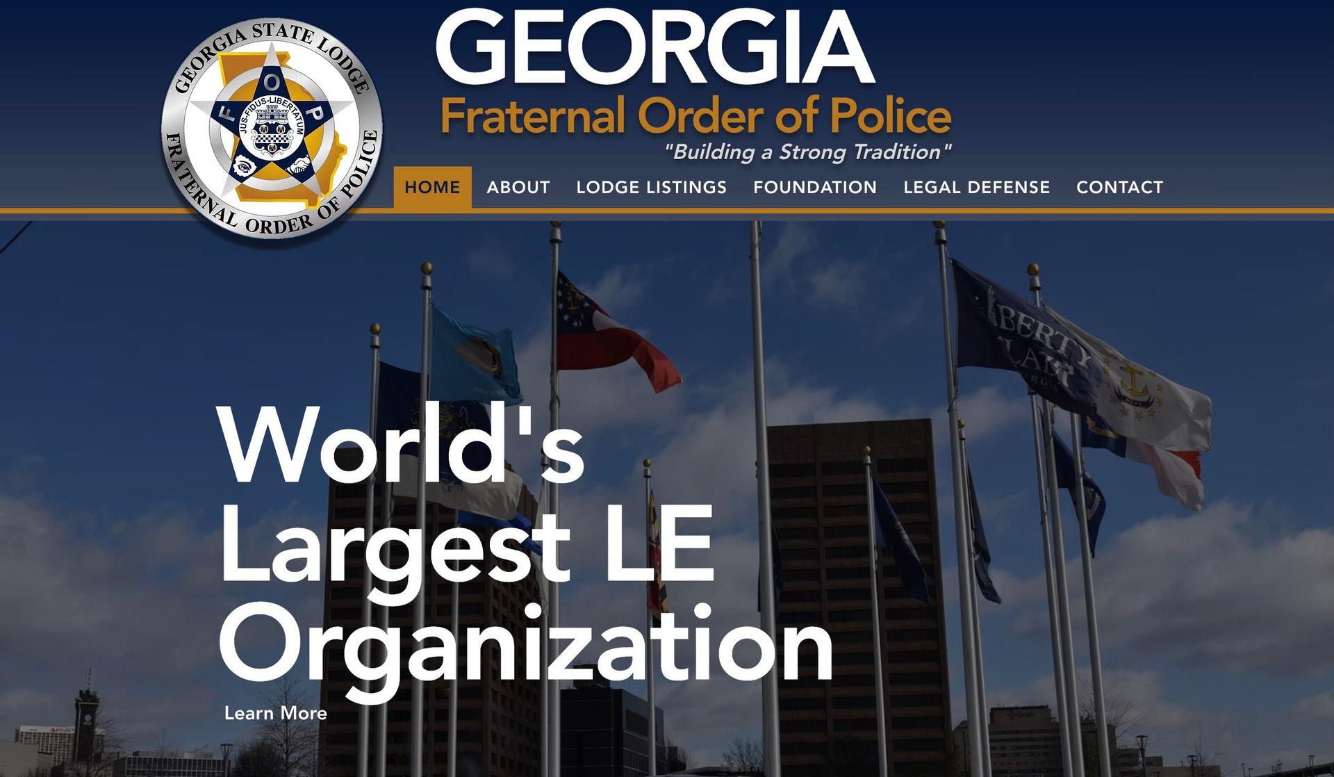 Georgia FOP-police websites