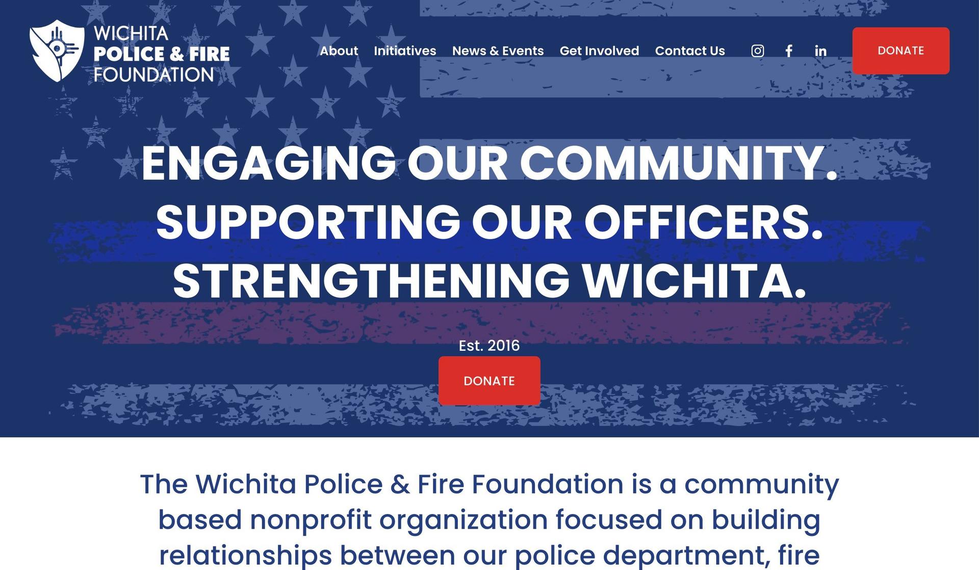Wichita Police and Fire-police websites