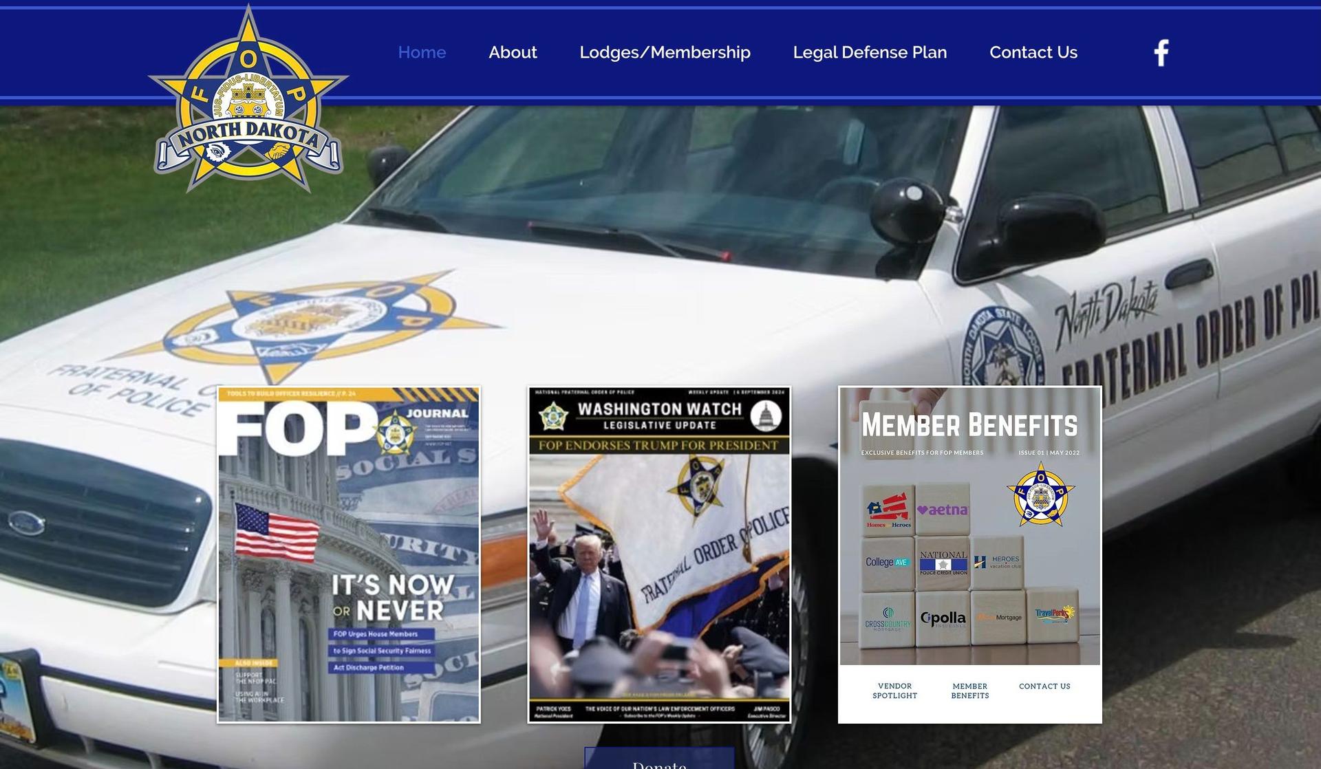 NDFOP-police websites