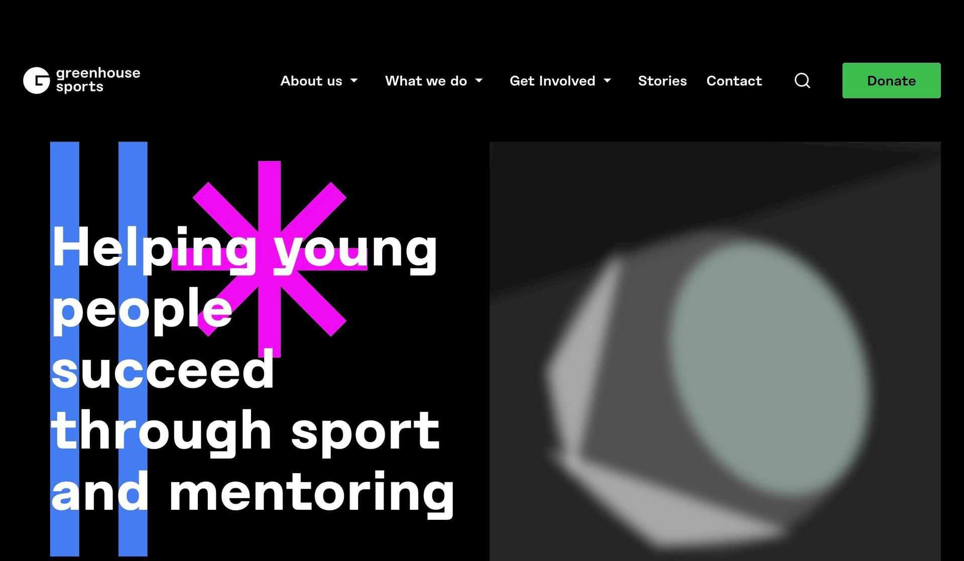 Greenhouse Sports-sports website design