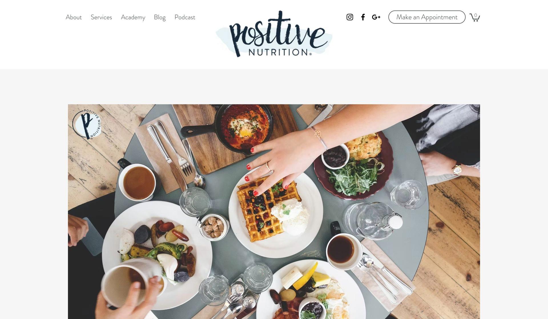 Positive Nutrition-nutrition websites