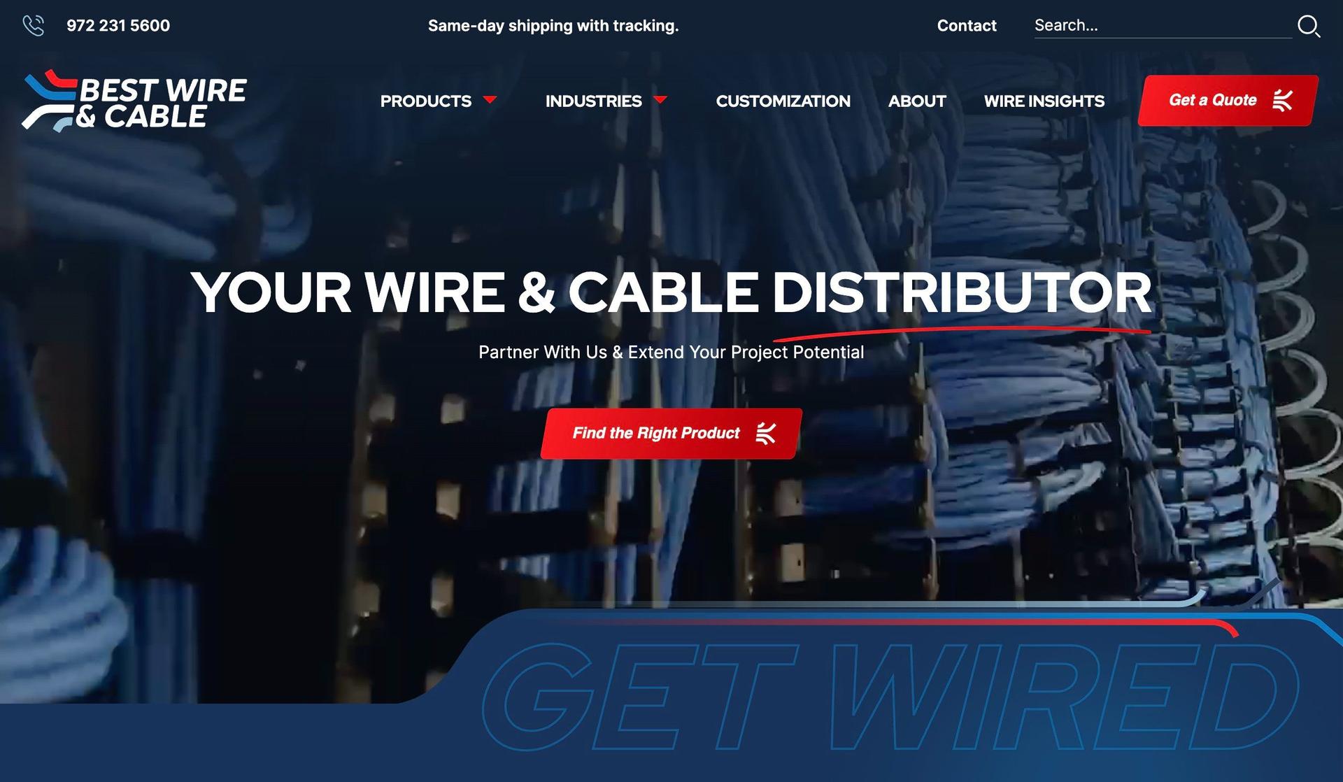 Best Wire Cable-electronics website examples