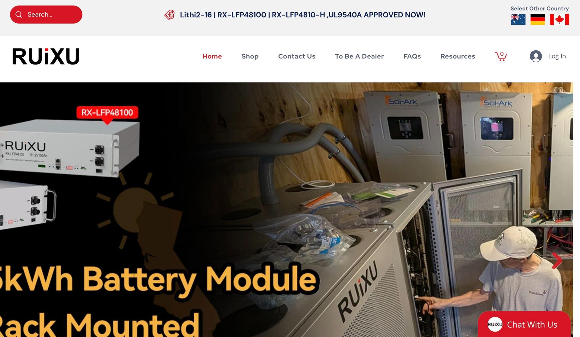 Ruixu Battery-electronics website examples