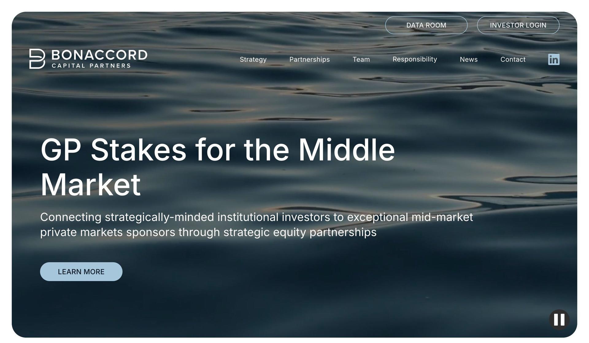 Bonaccord Capital Partners-private equity website examples