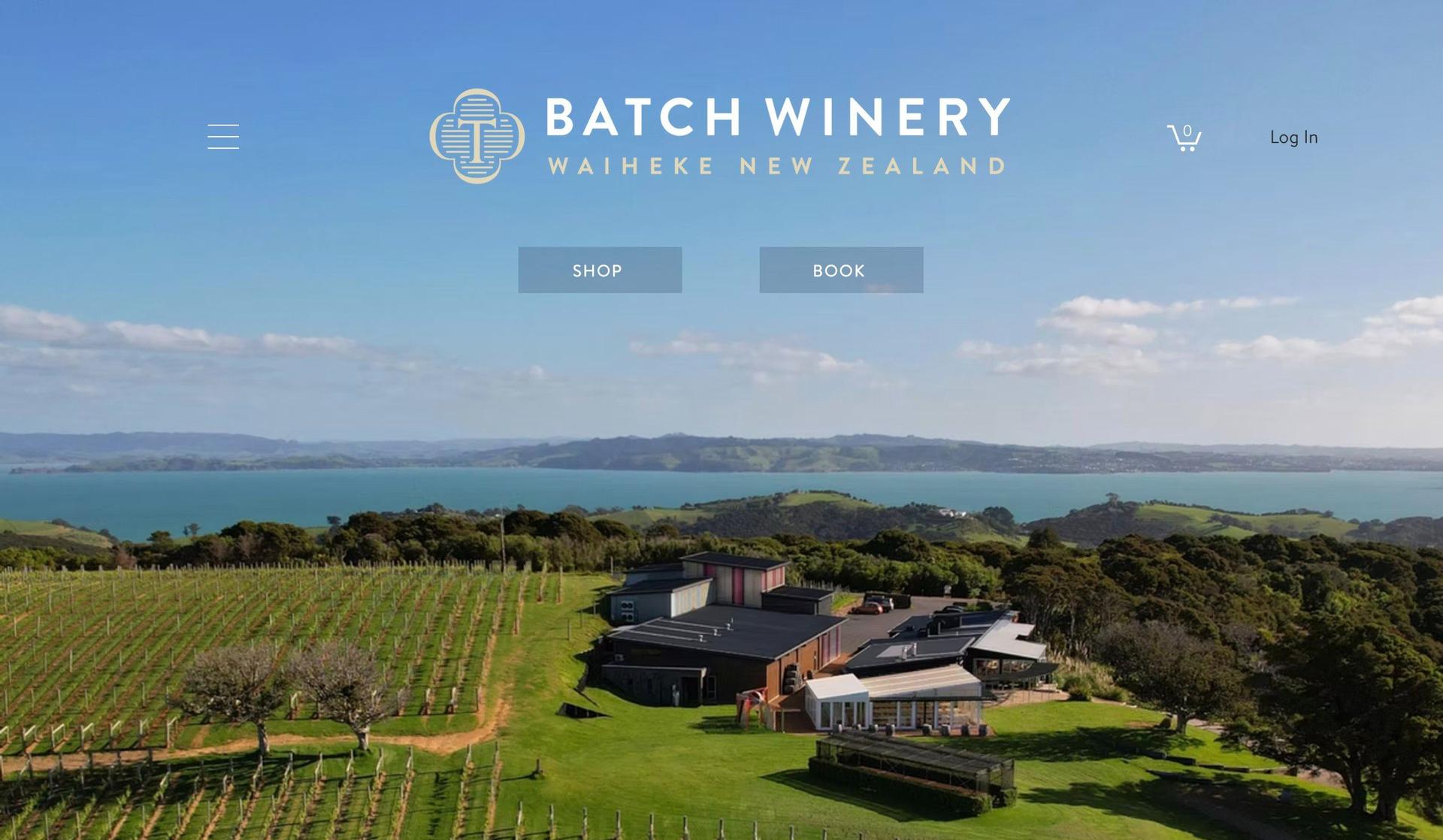 Batch Winery-liquor store websites