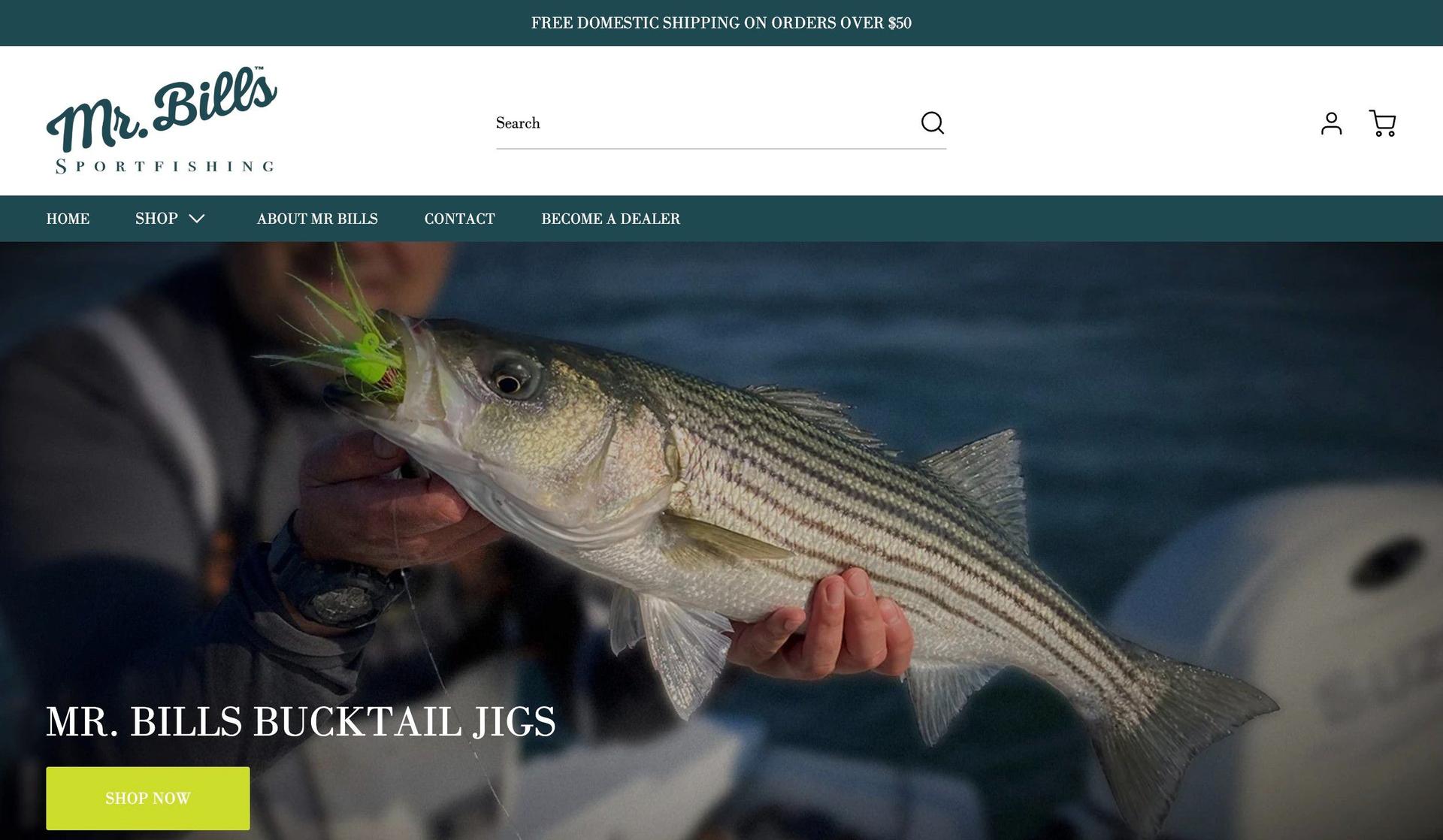 Mr. Bill's Sportfishing-hunting websites