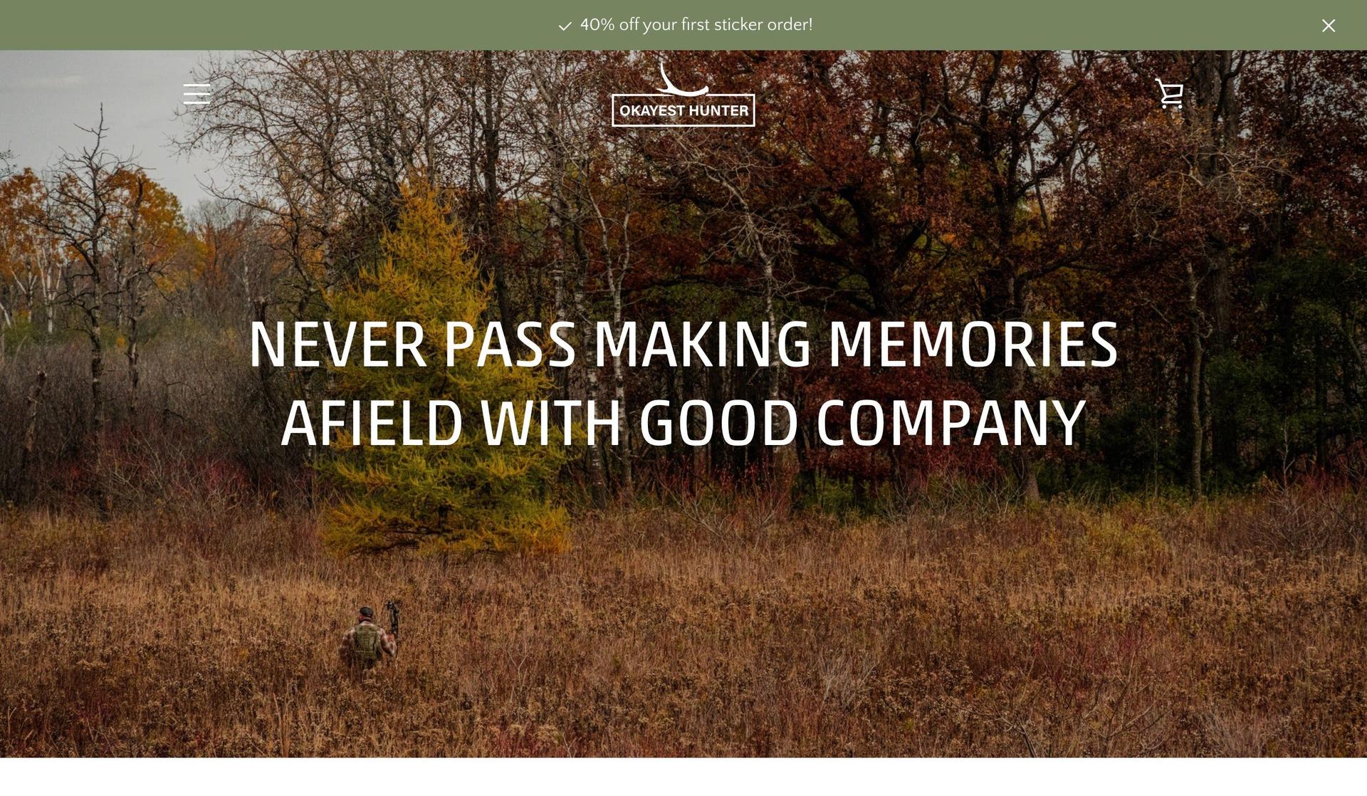 Okayest Hunter-hunting websites