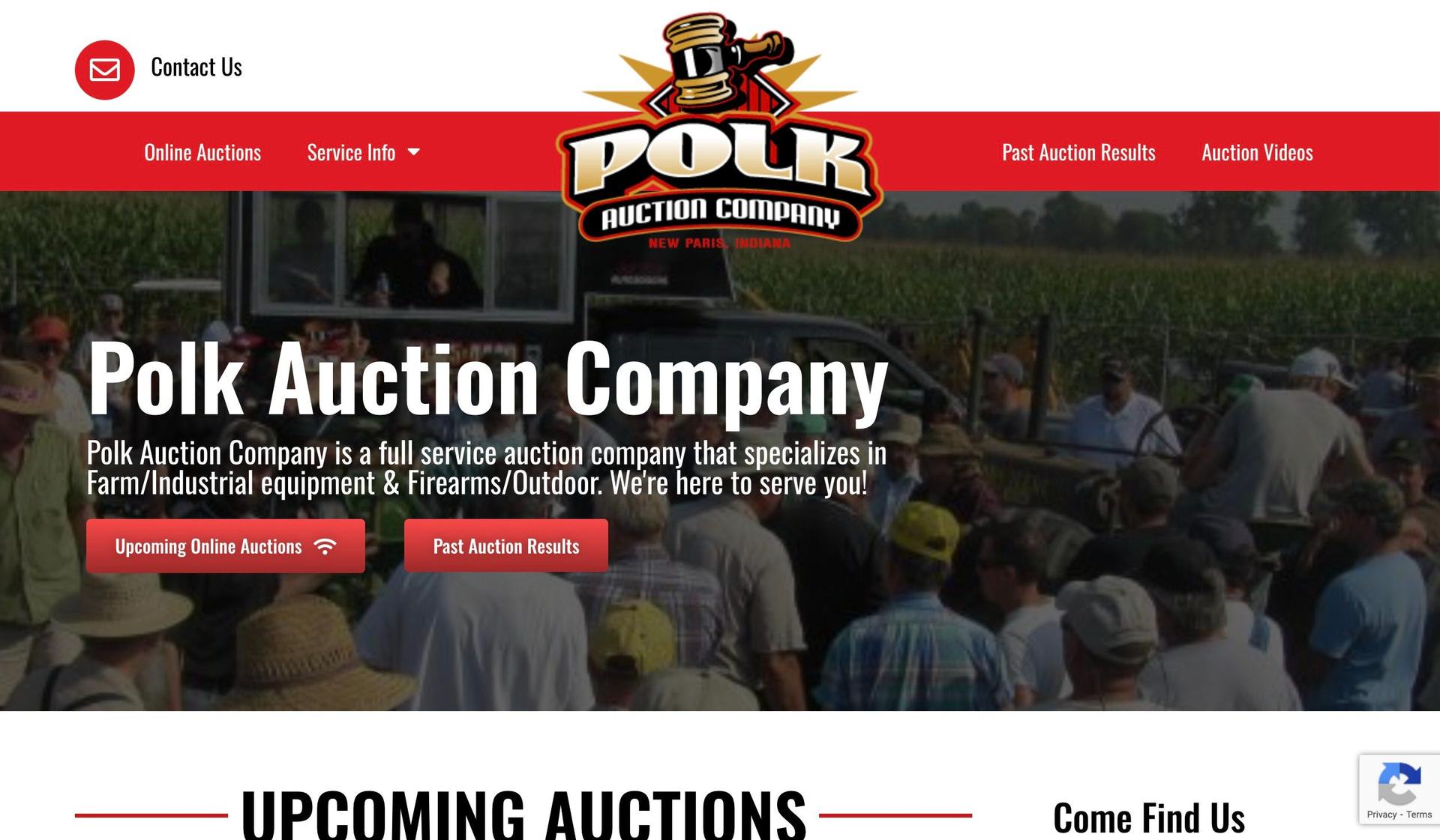 Polk Auction-auction websites