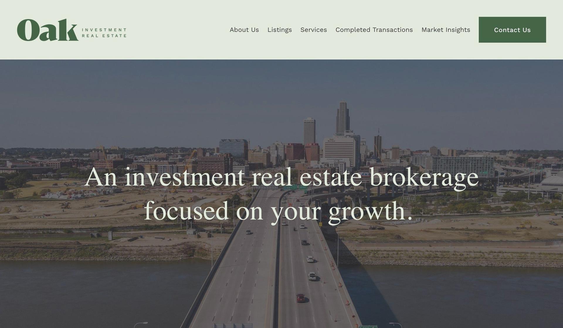 Oak Investment Real Estate-real estate investor websites