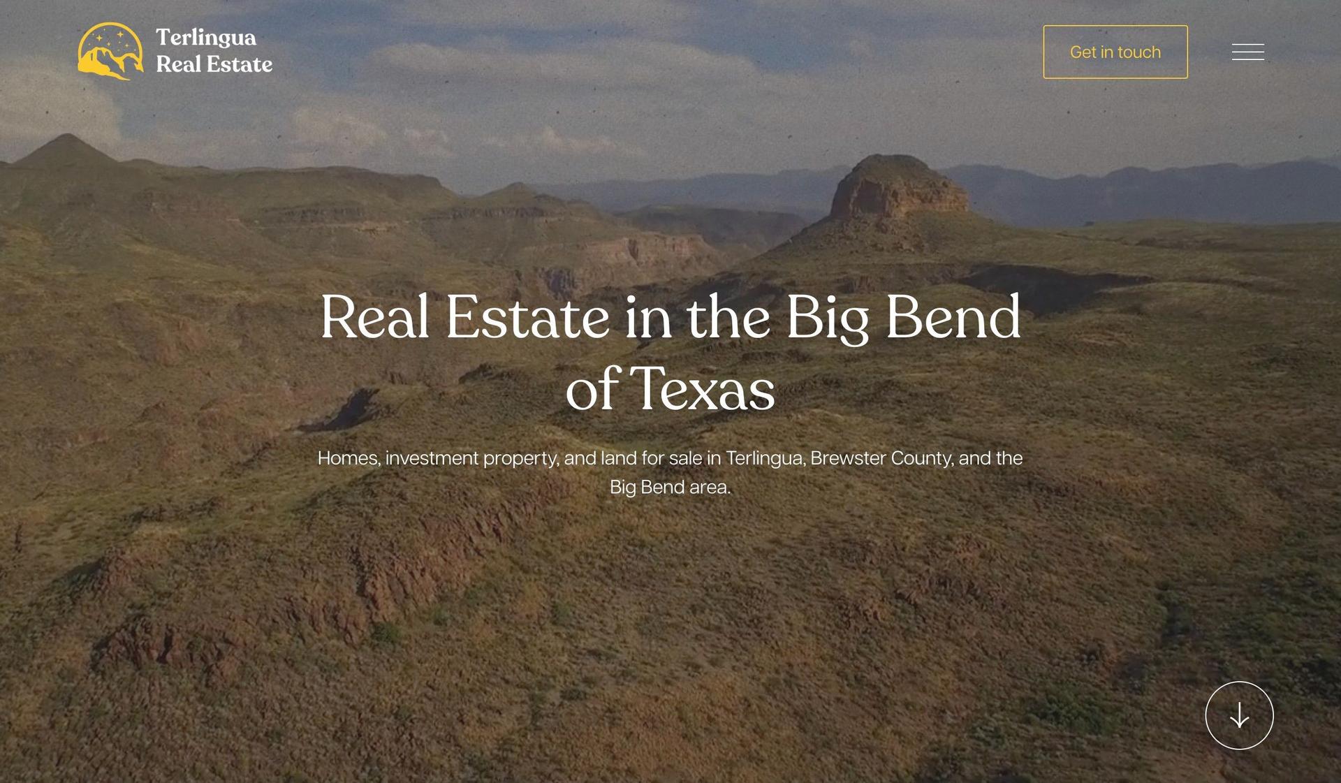 Terlingua Real Estate-real estate investor websites
