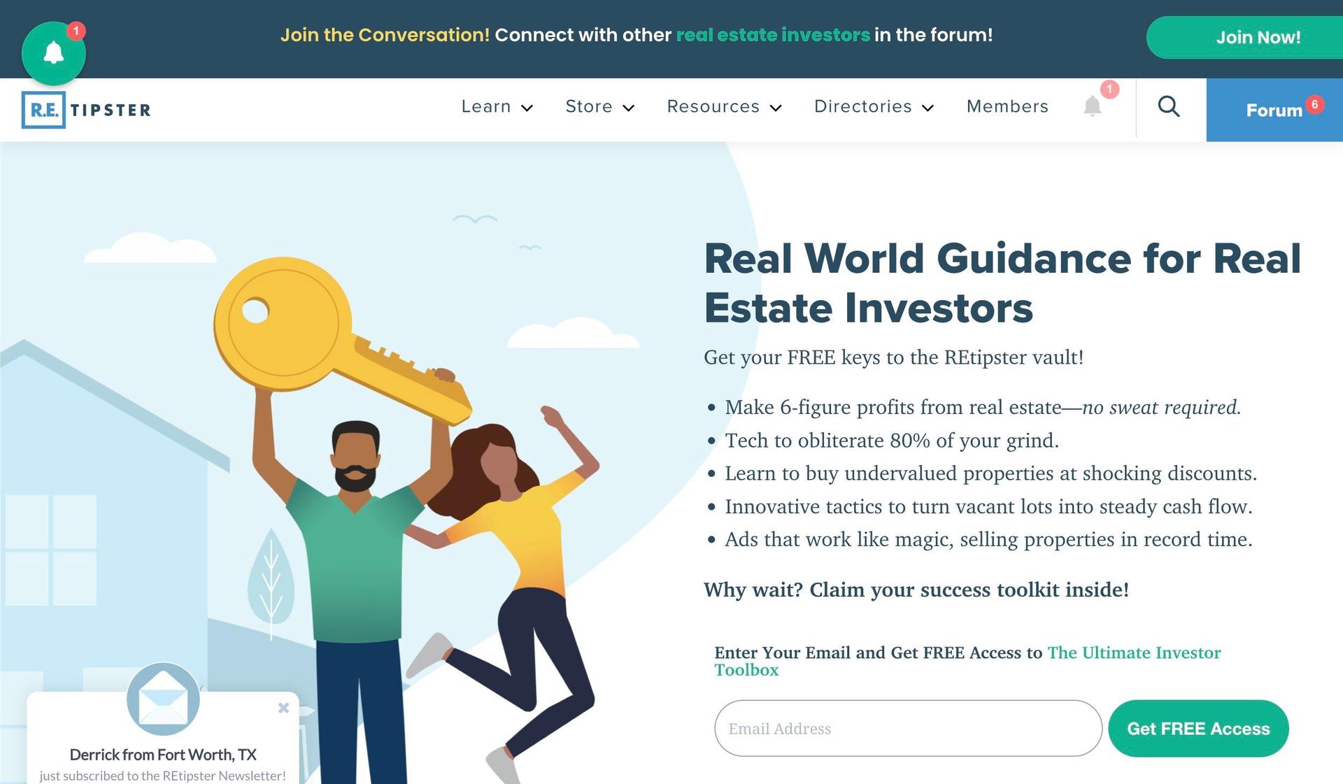 REtipster-real estate investor websites