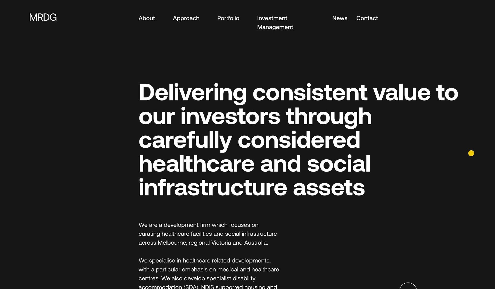 MRDG-real estate investor websites
