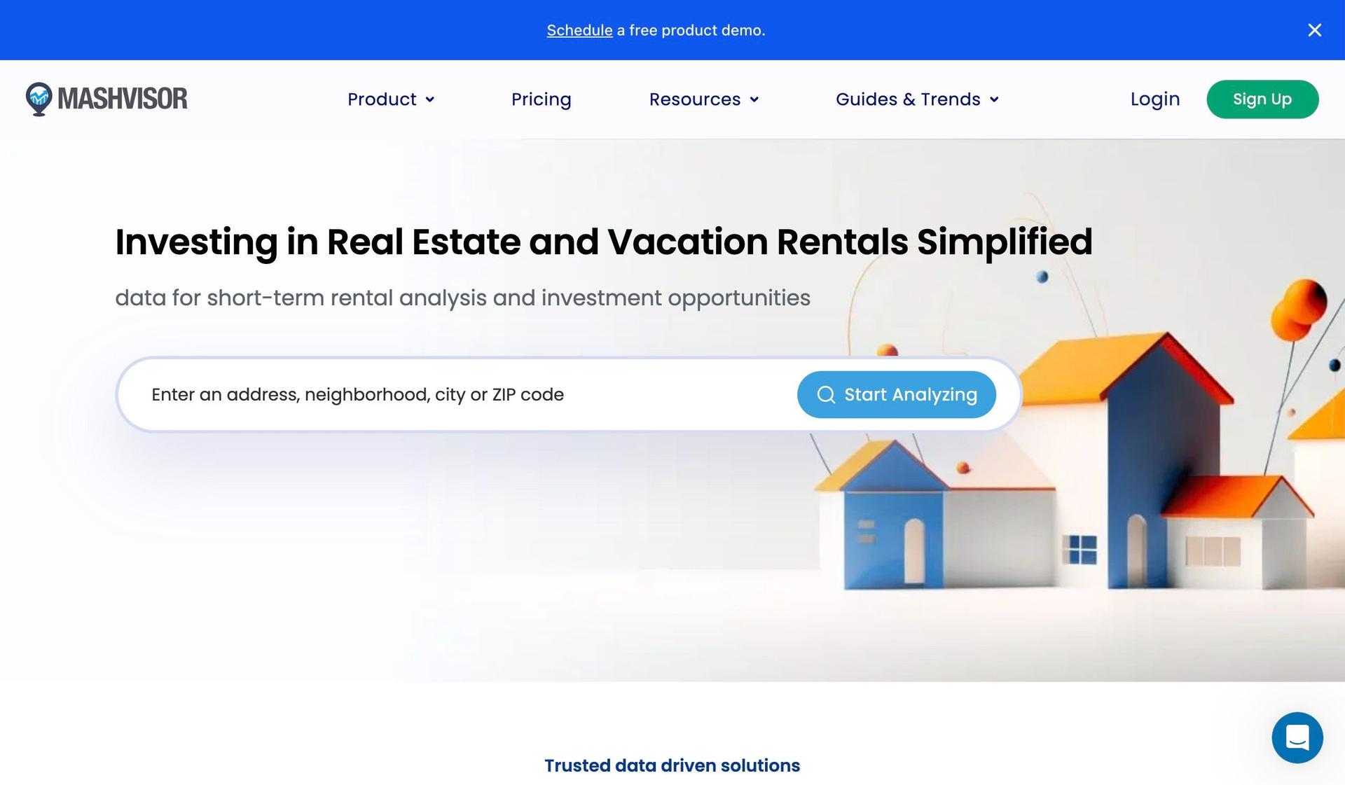Mashvisor-real estate investor websites