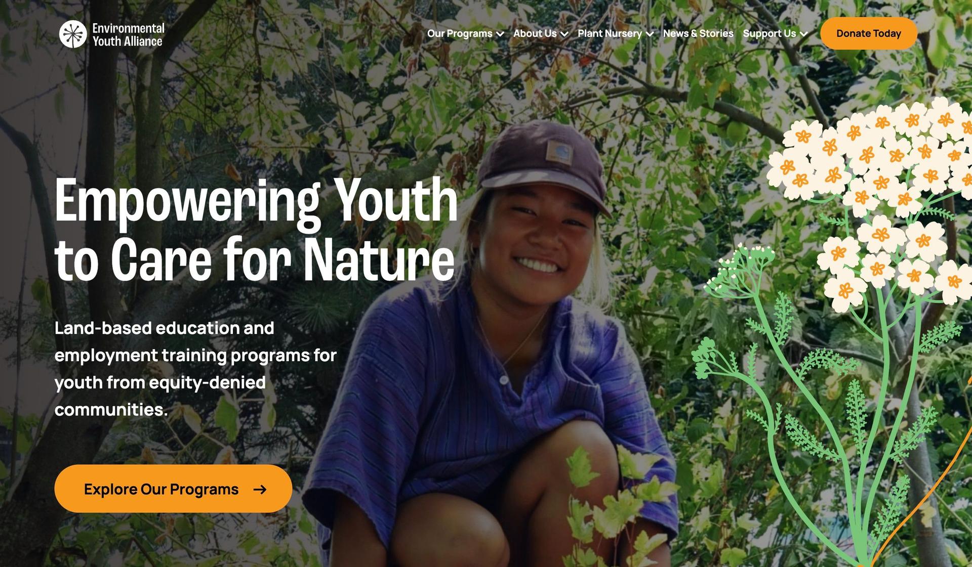 Environmental Youth Alliance-advocacy websites
