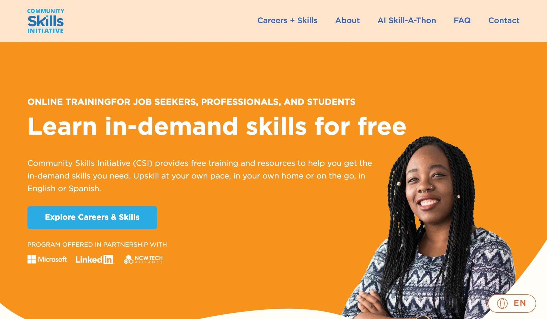 Community Skilling-advocacy websites