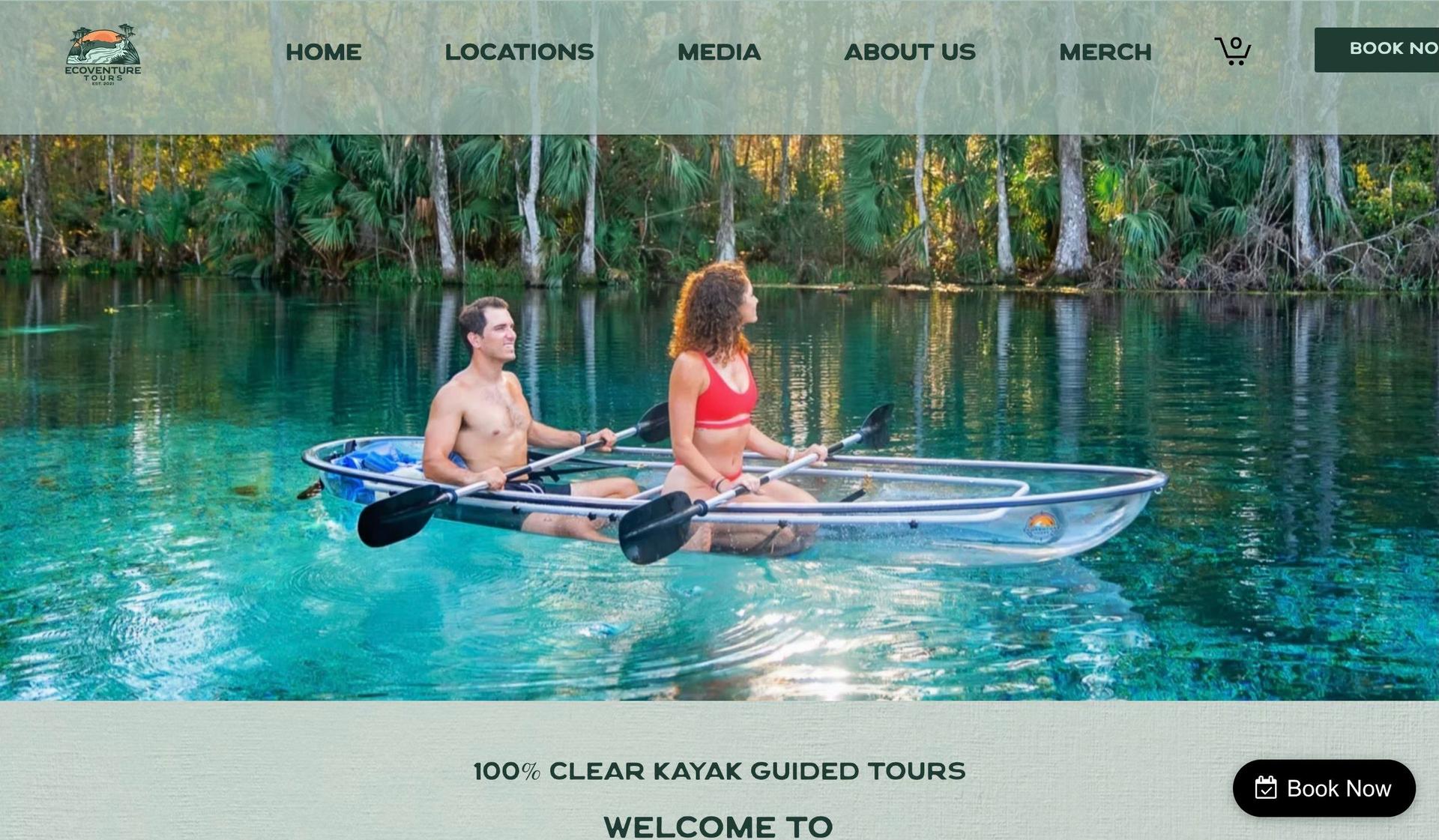 Ecoventure FL-marine website examples