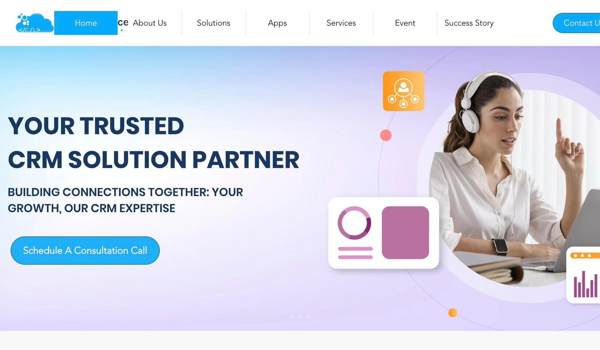 Cloud Science Labs-science website design examples