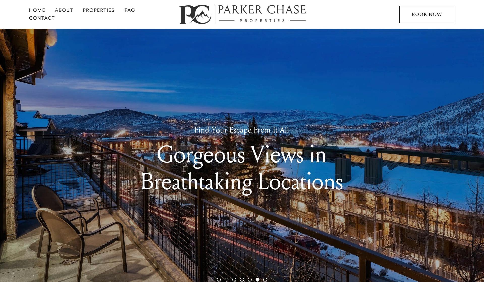 Stay Parker Chase-squarespace vacation rental websites