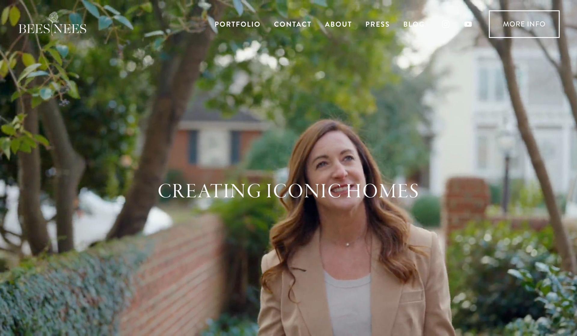 Bees Nees-squarespace vacation rental websites