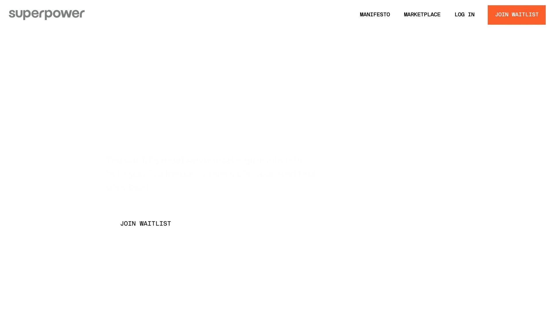 Superpower-award winning website design