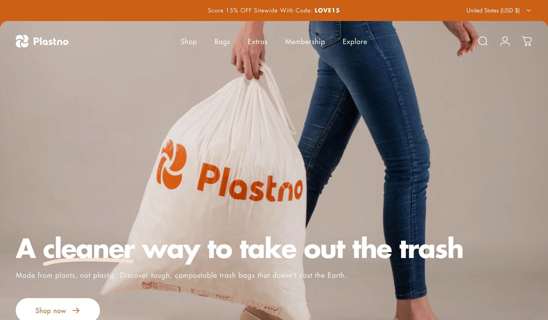 Plastno-award winning website design