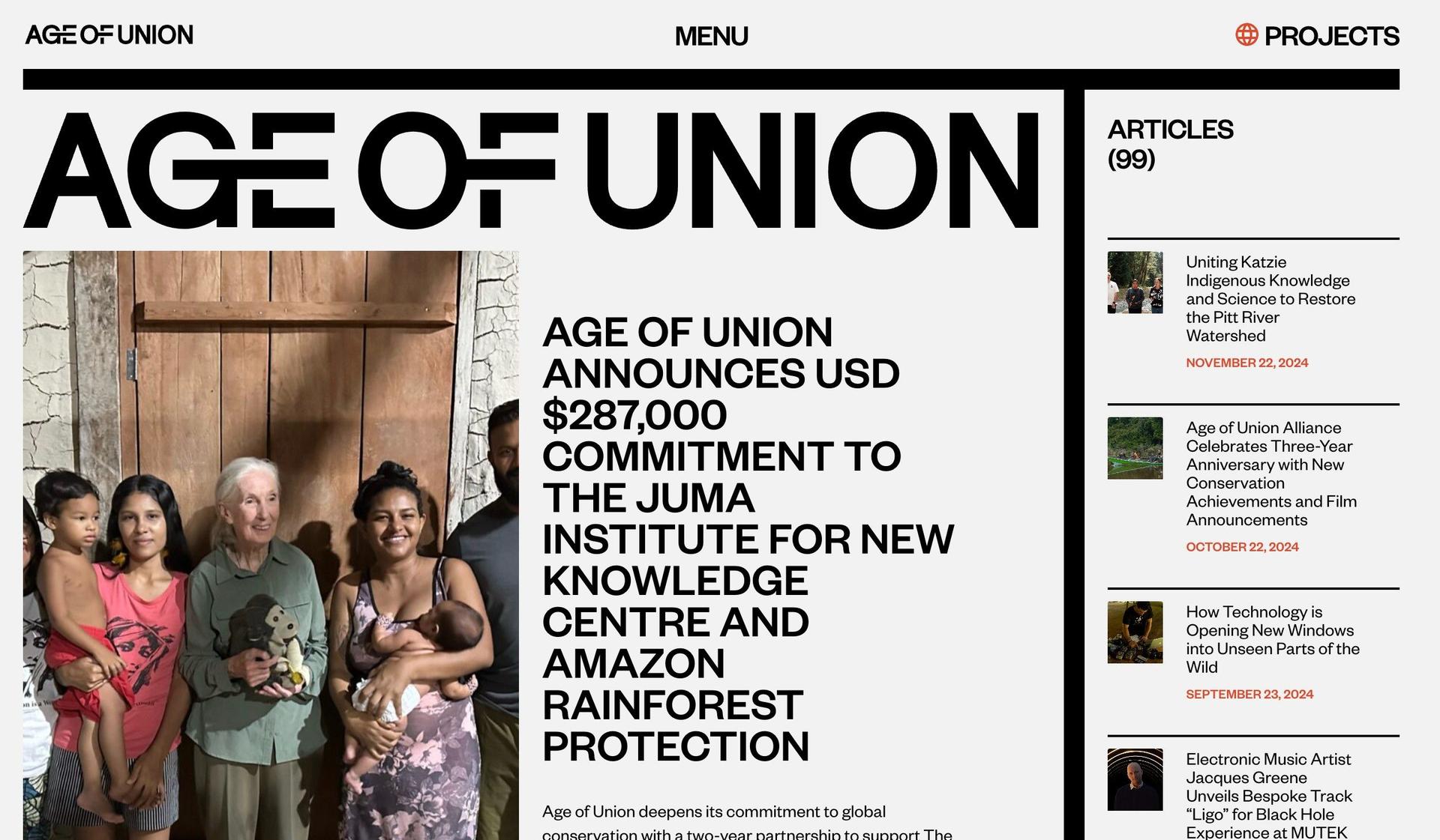 Age of Union-html websites