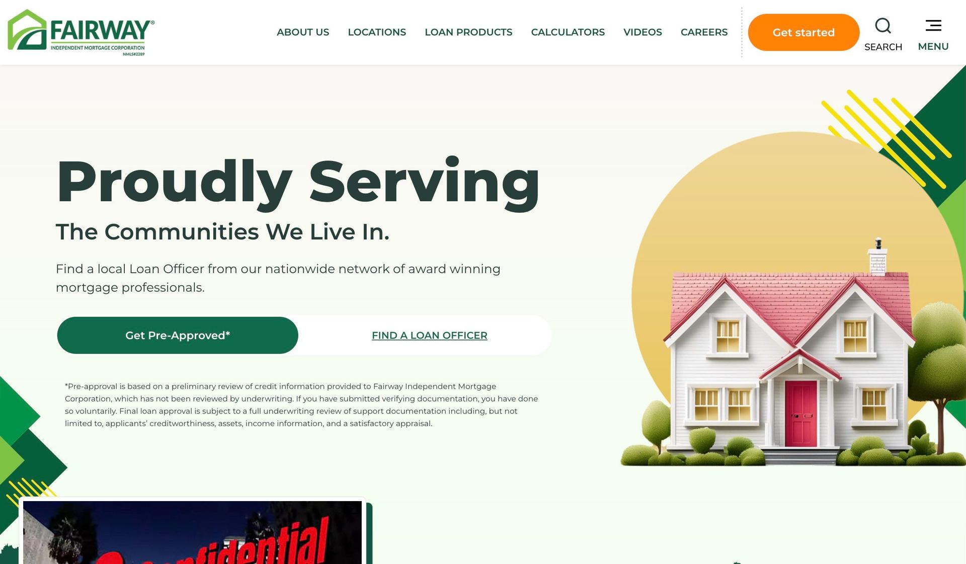Fairway-mortgage websites