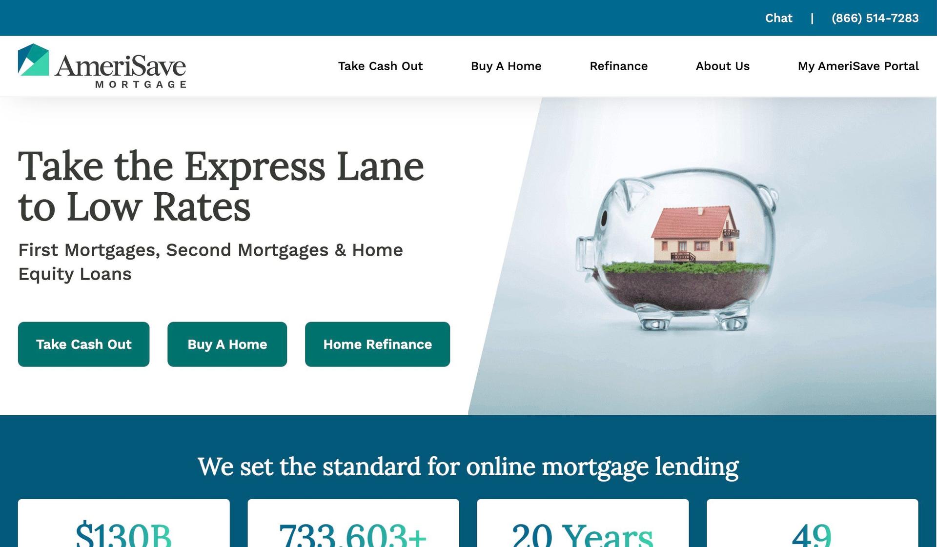 AmeriSave-mortgage websites