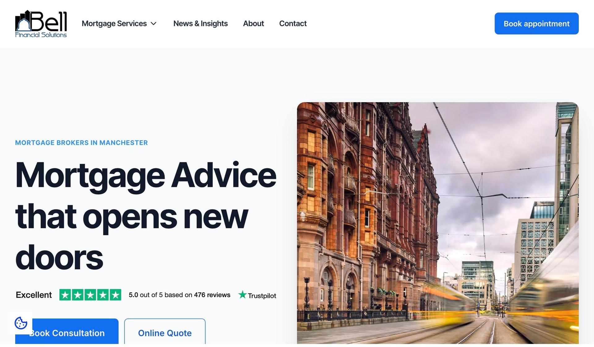 Bell Financial Solutions-mortgage websites