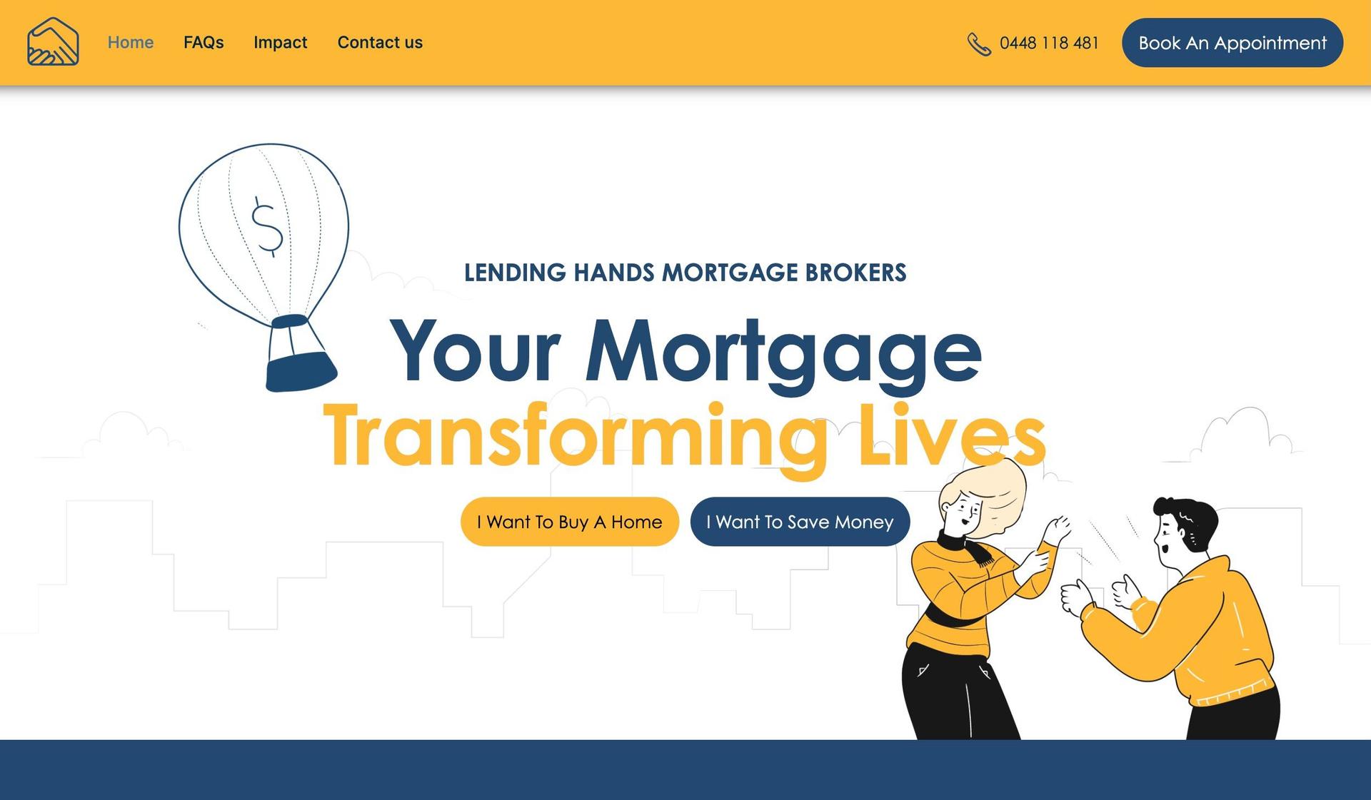 Lending Hands-mortgage websites