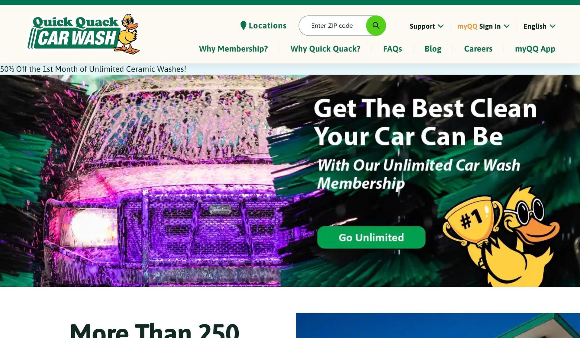 Don't Drive Dirty-car wash websites