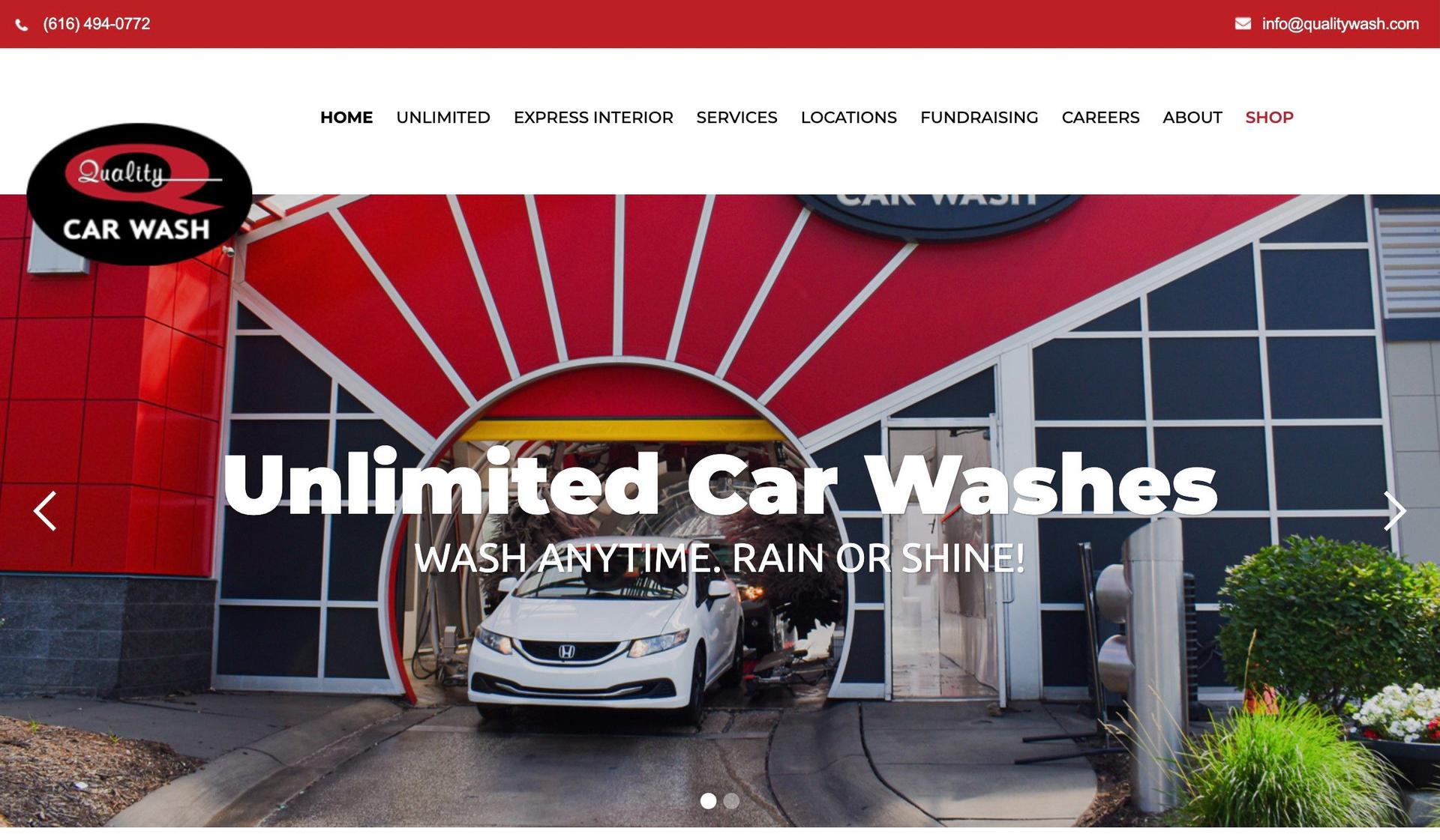 Quality Wash-car wash websites