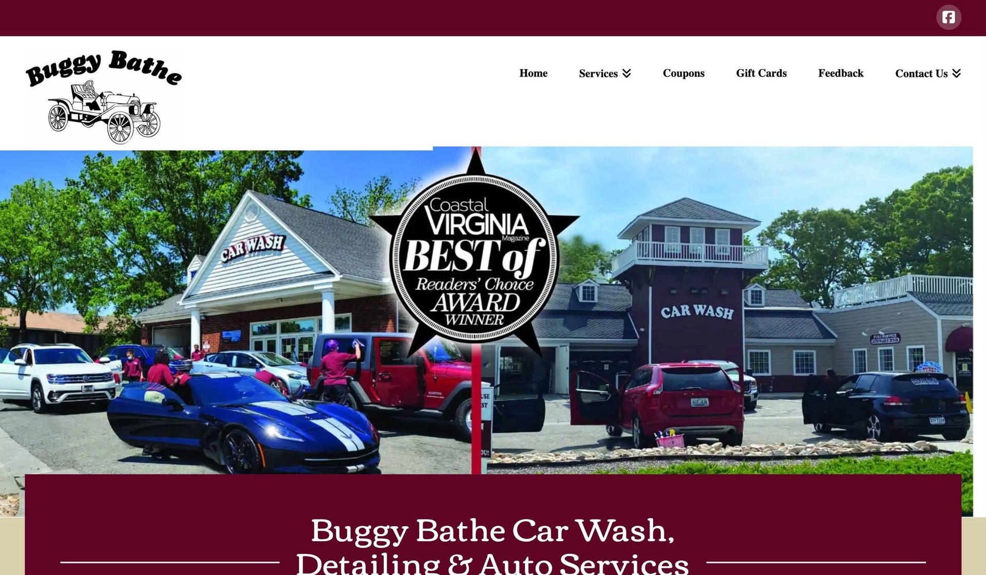 Buggy Bathe-car wash websites