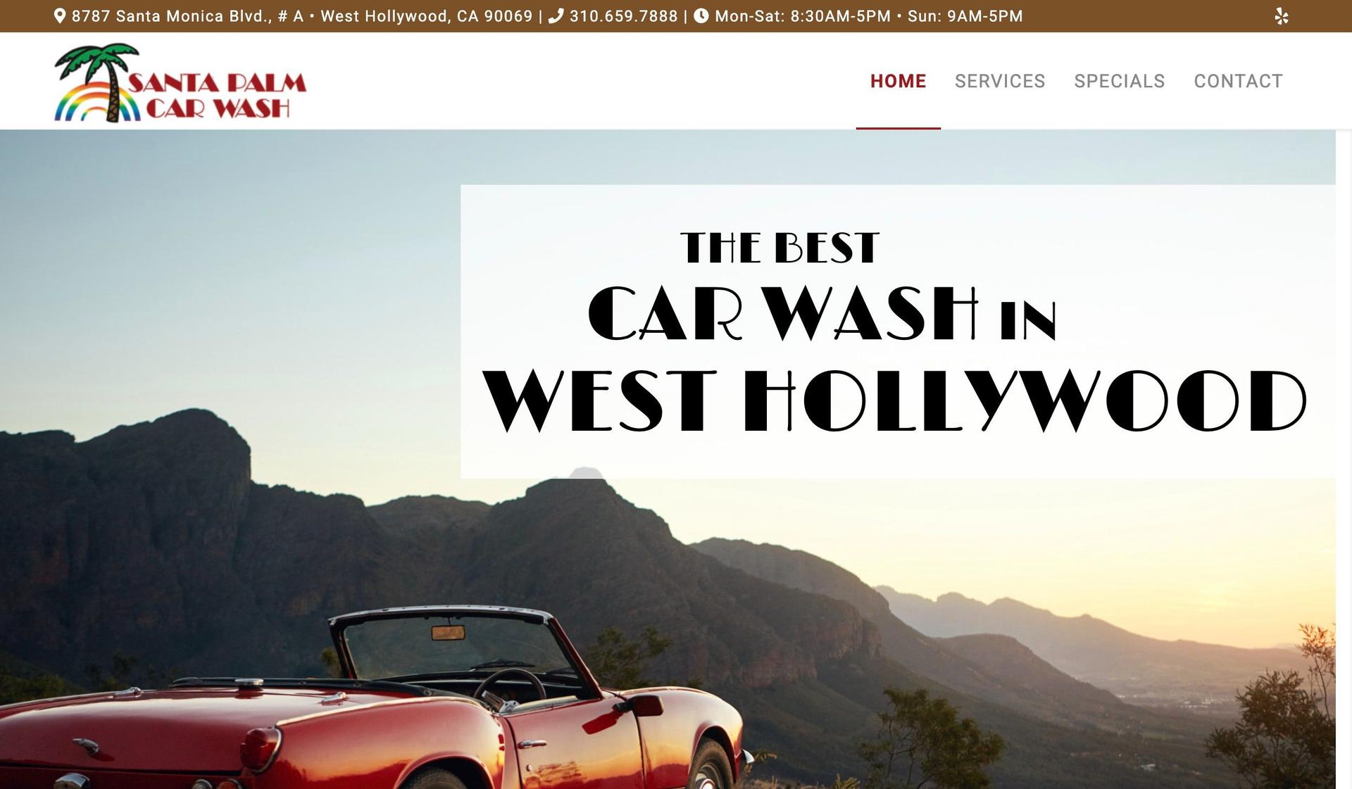 Santa Palm Car Wash-car wash websites