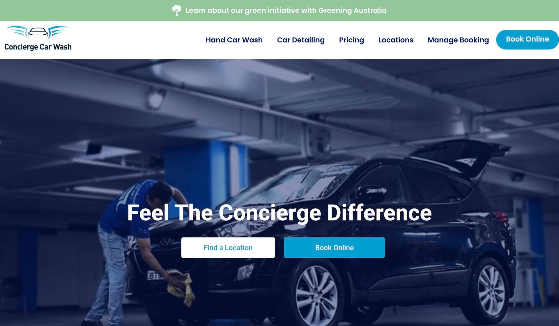 Concierge Car Wash-car wash websites