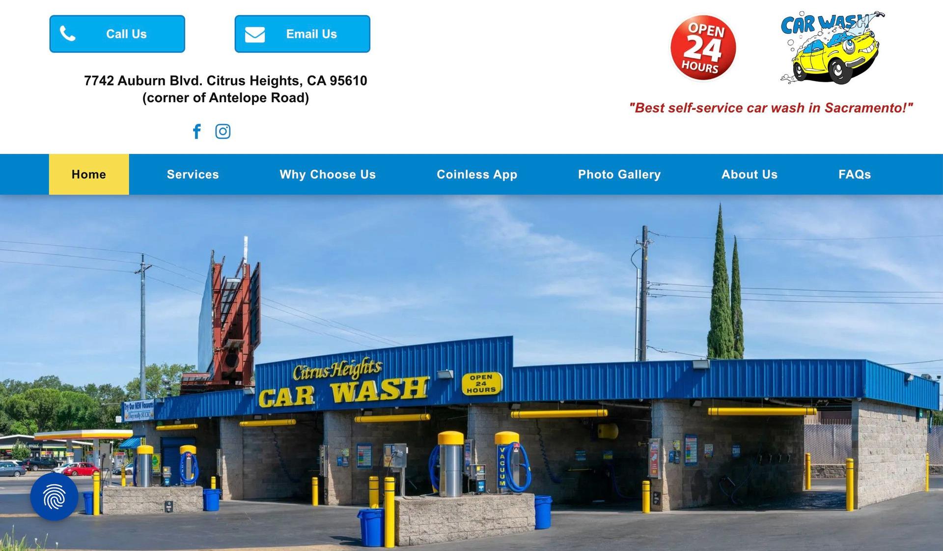 Citrus Heights Car Wash-car wash websites