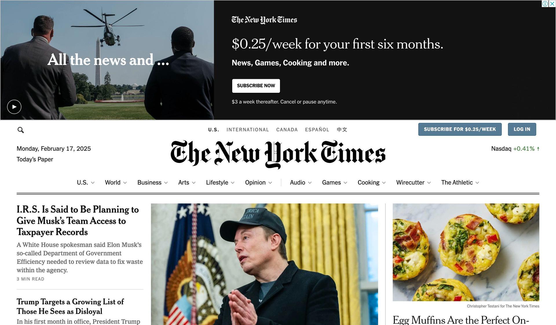 The New York Times-wix big companies