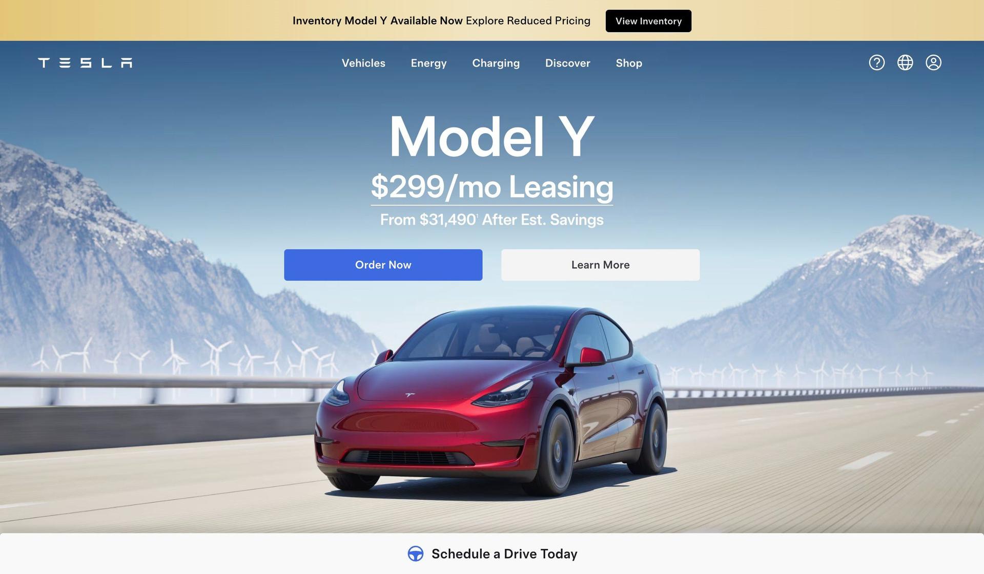 Tesla-wix big companies