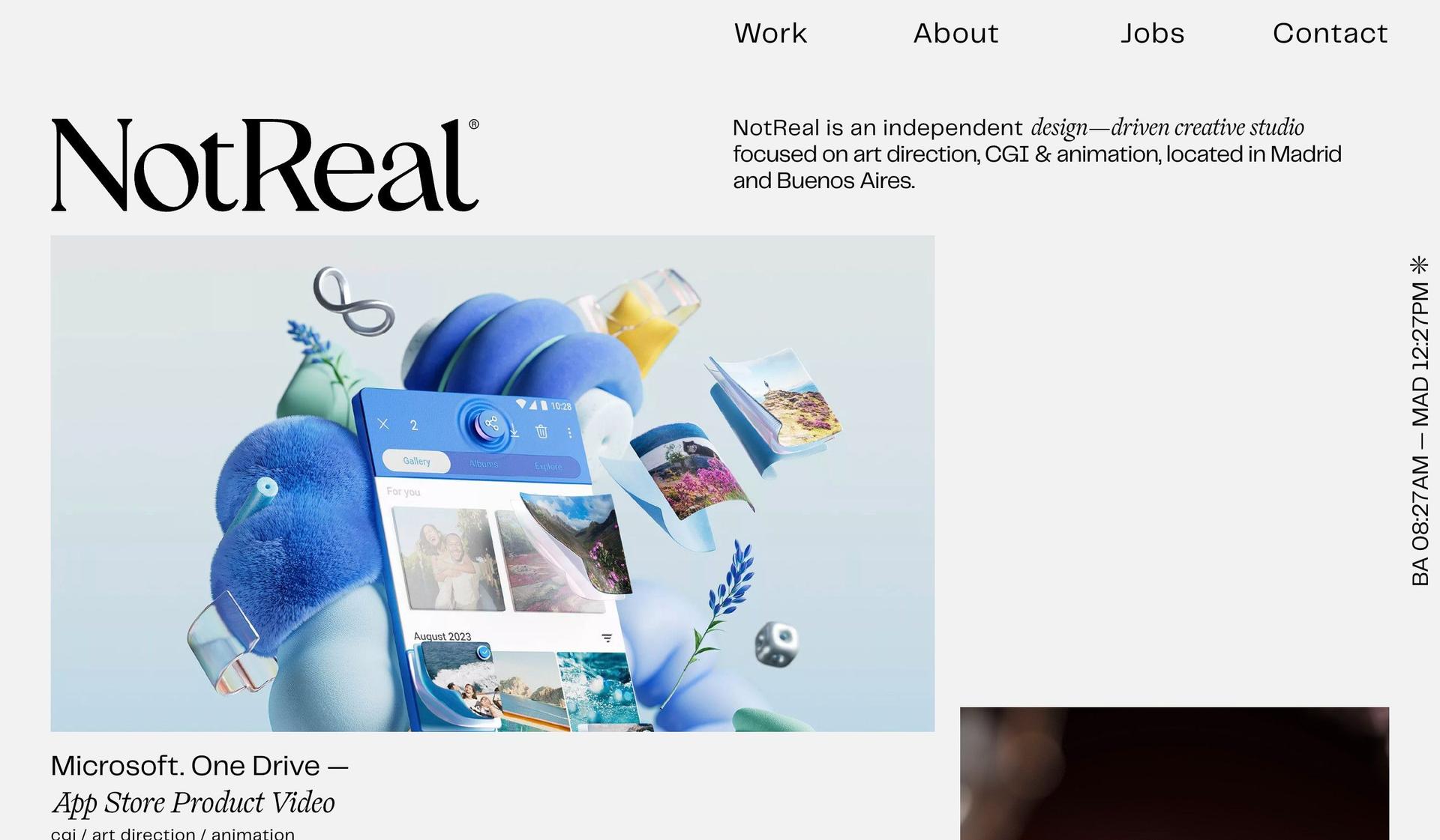 Not Real-gray websites