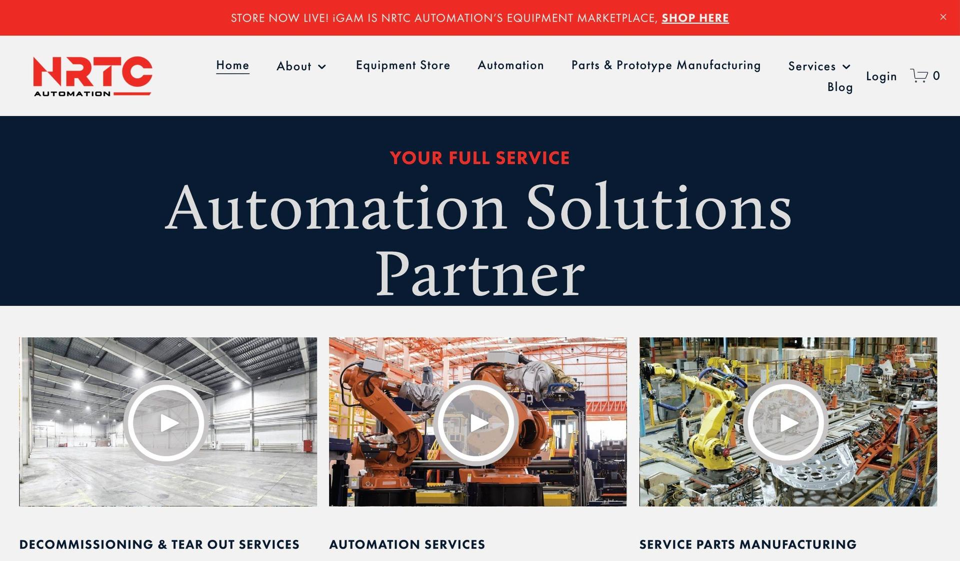 NRTC Automation-manufacturing websites