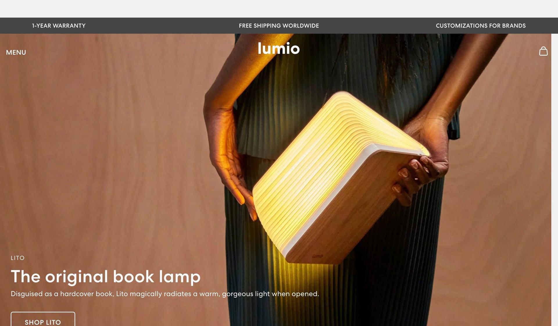 Hello Lumio-manufacturing websites