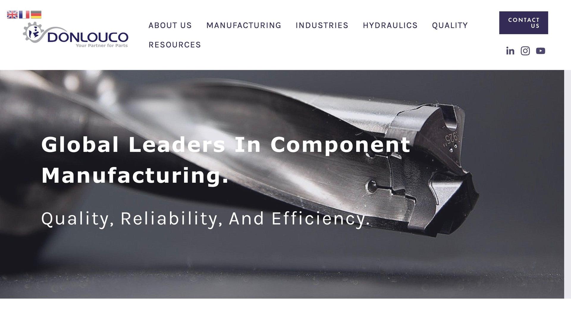Donlouco-manufacturing websites