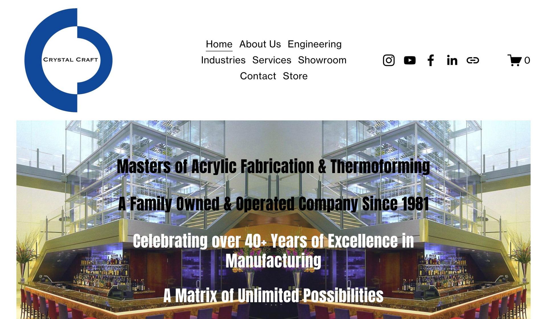 Crystal Craft-manufacturing websites